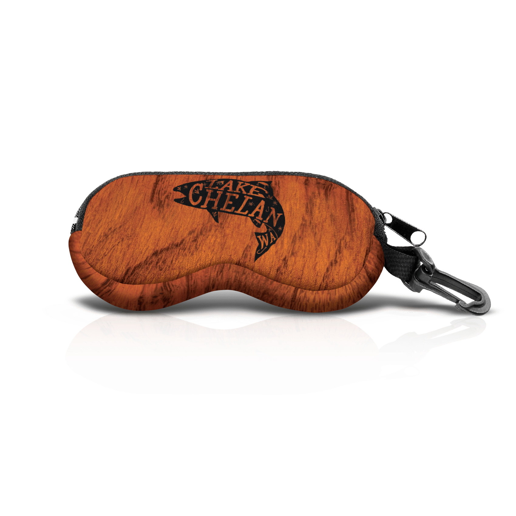Standing Trout on Mahogany