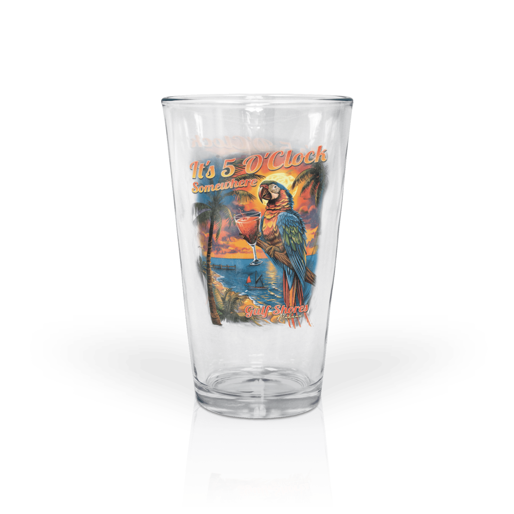 Clear 16 oz Pint Glass