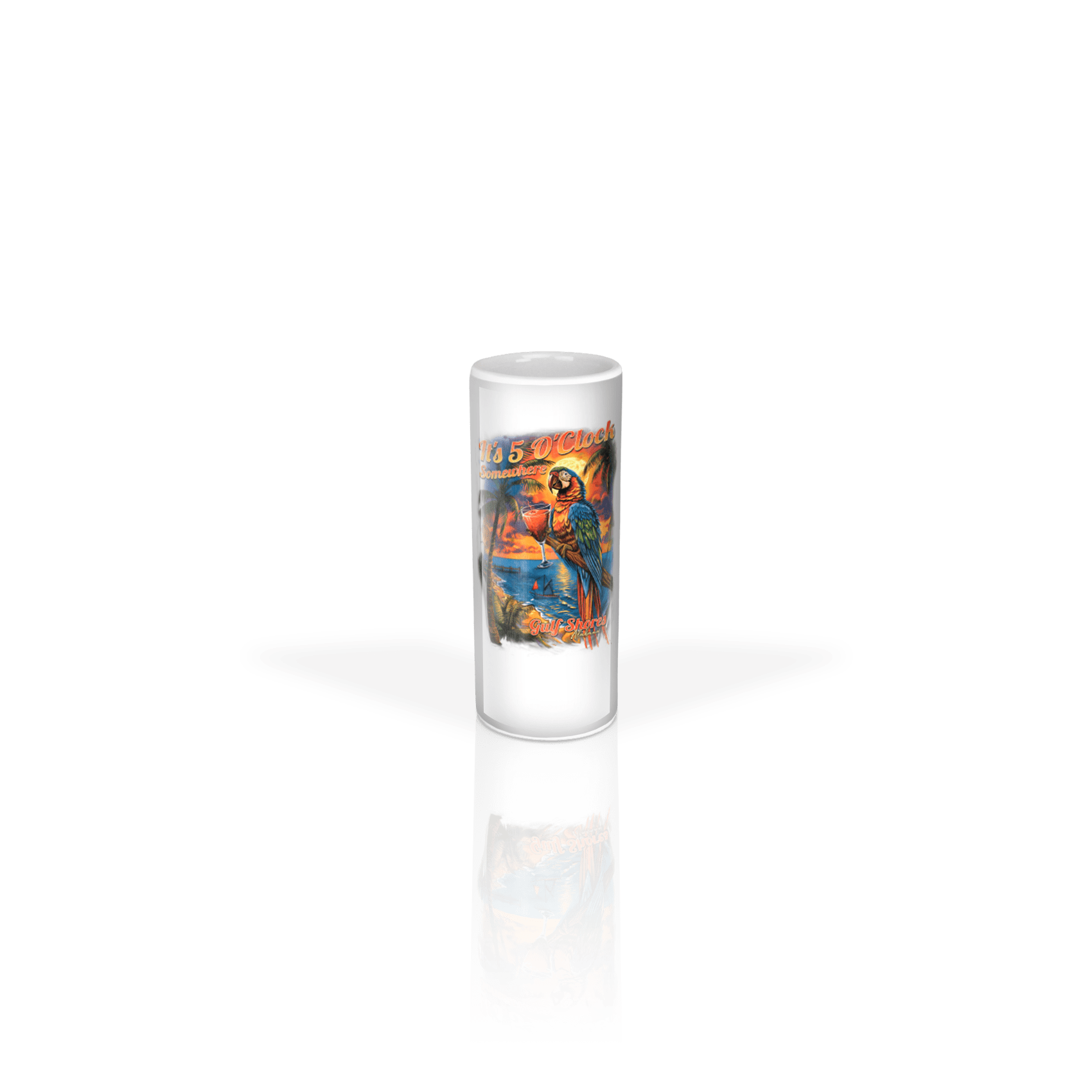 Ceramic Shooter 3oz White