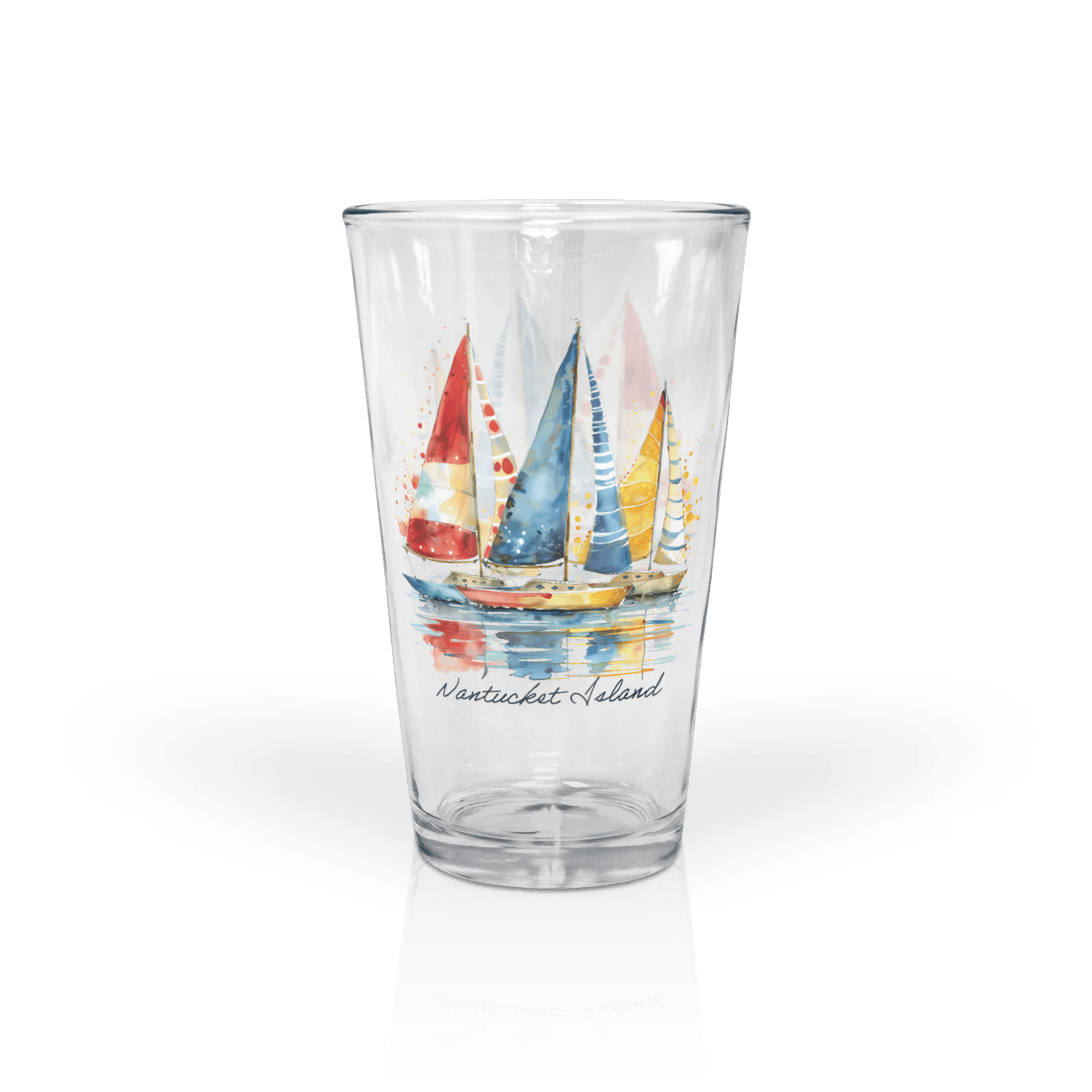 Clear 16 oz Pint Glass