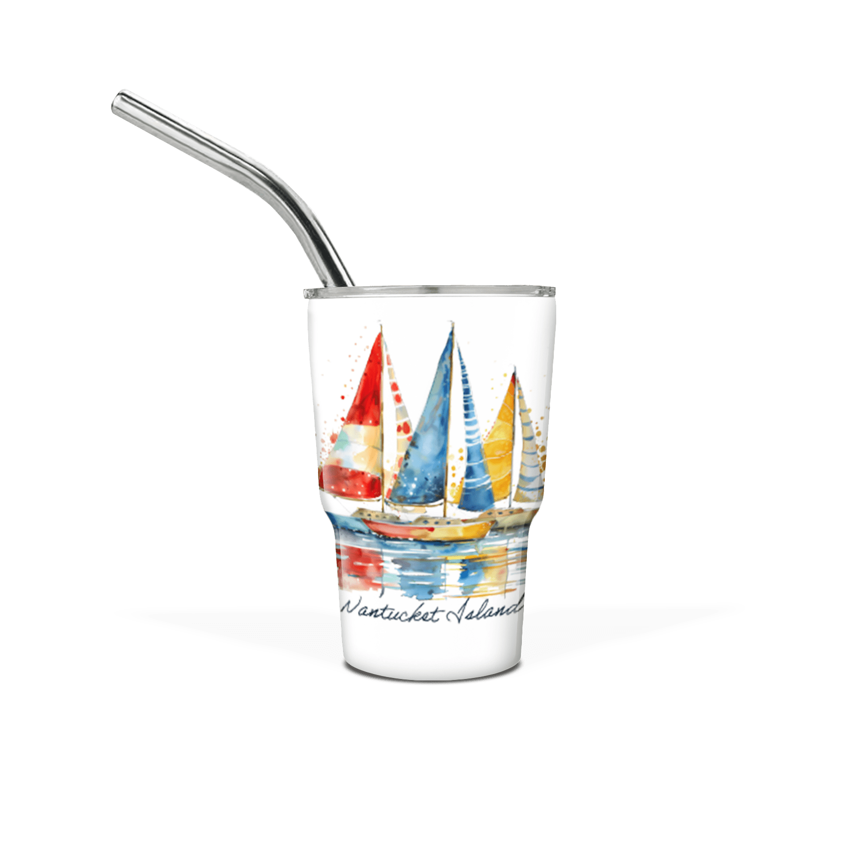 Mini 3 oz Tumbler with Straw