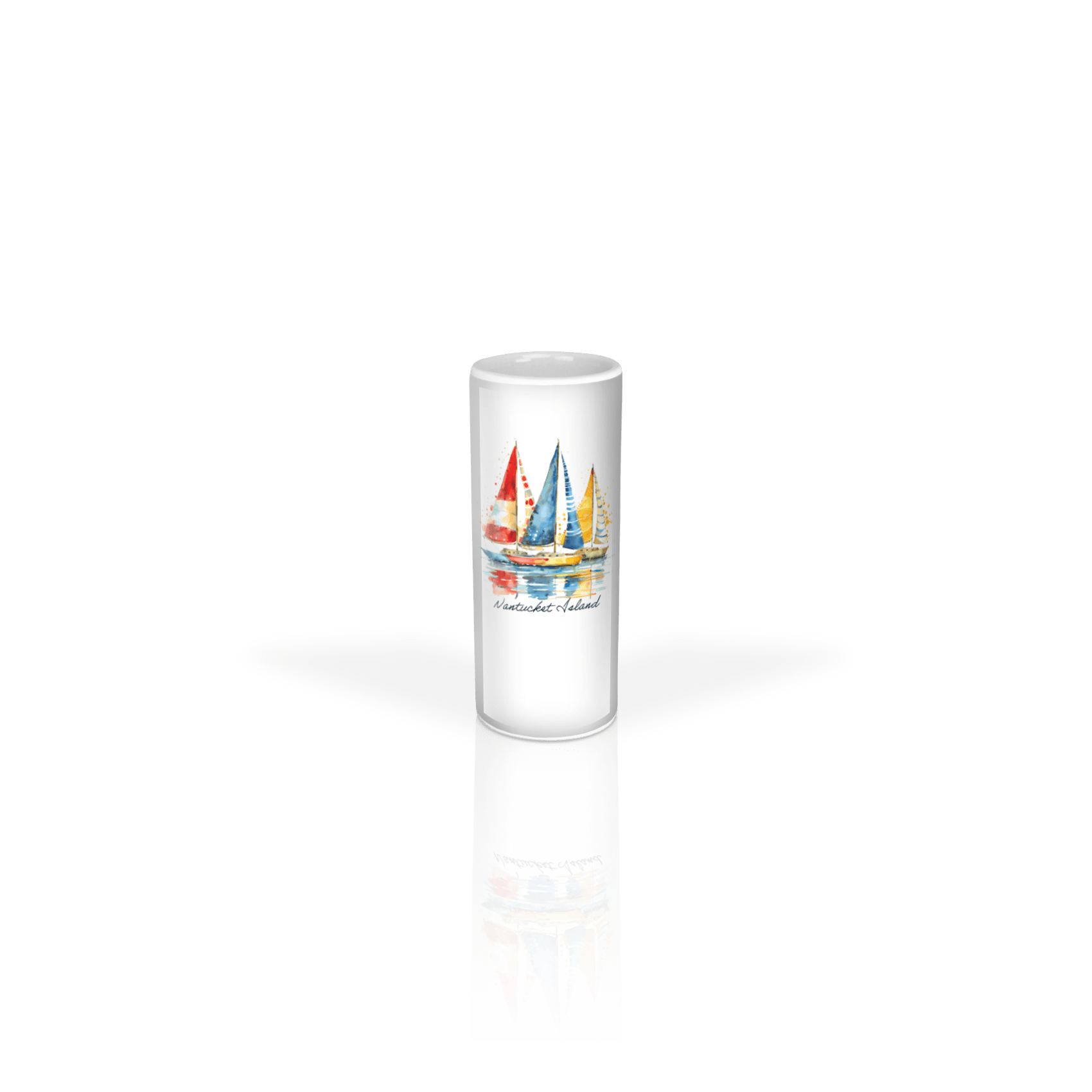 Ceramic Shooter 3oz White