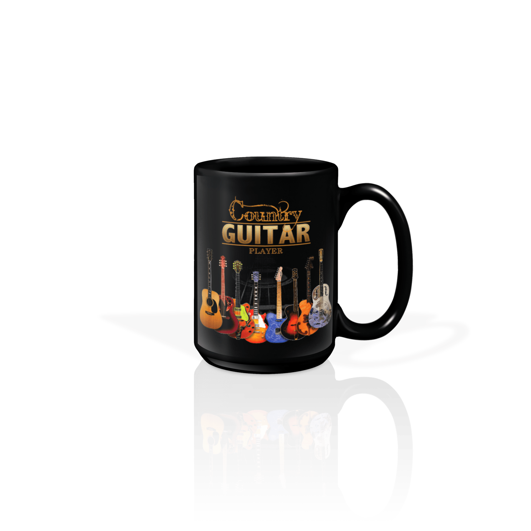 Ceramic 15oz Mug Black