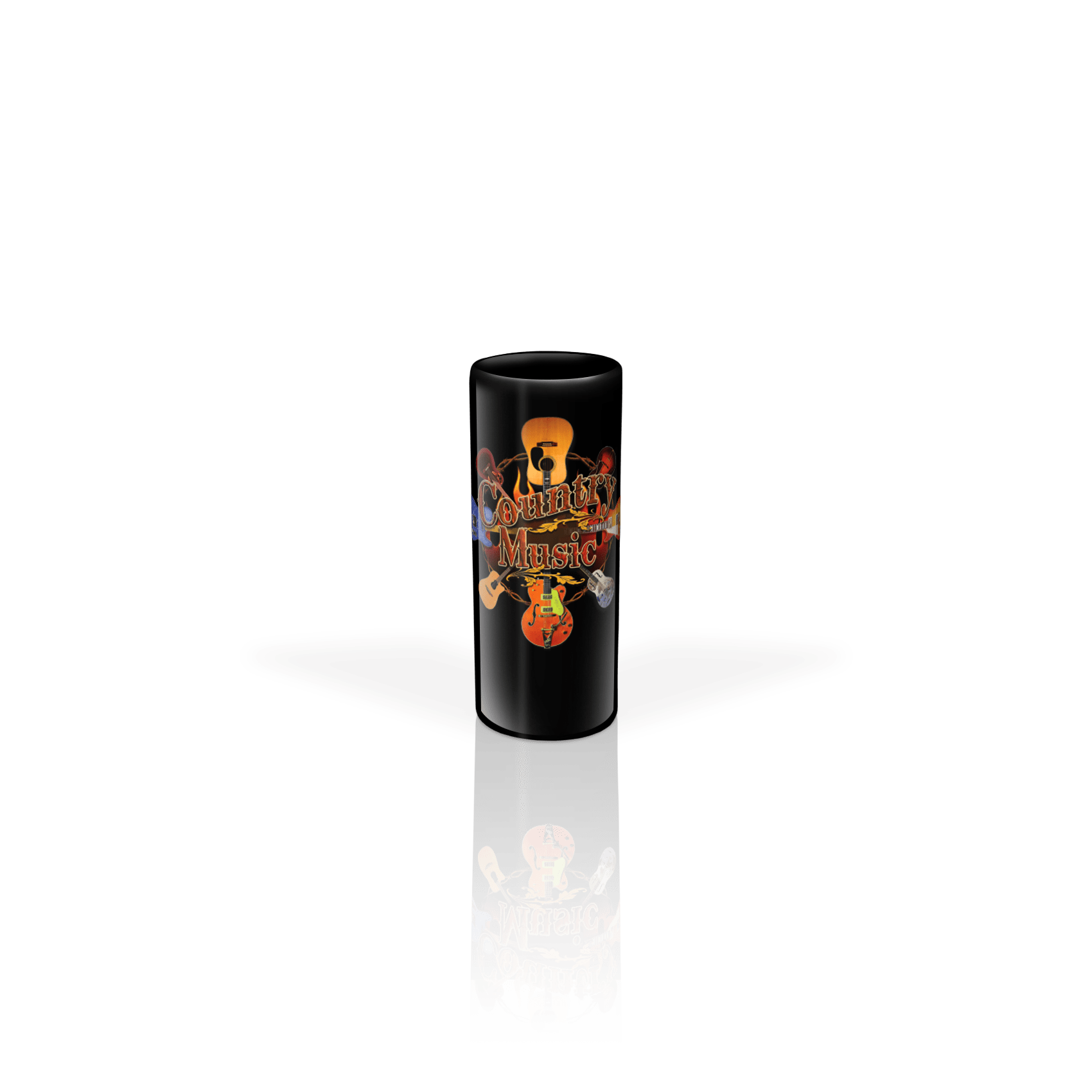 Ceramic Shooter 3oz Black