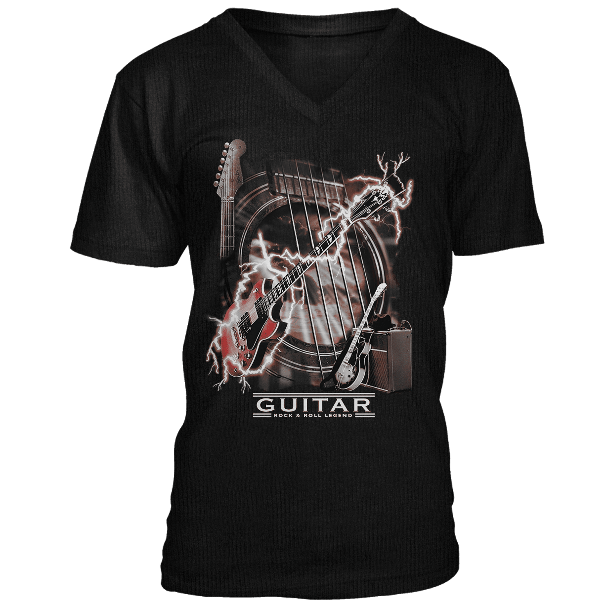 4.3 oz V-Neck T-Shirt