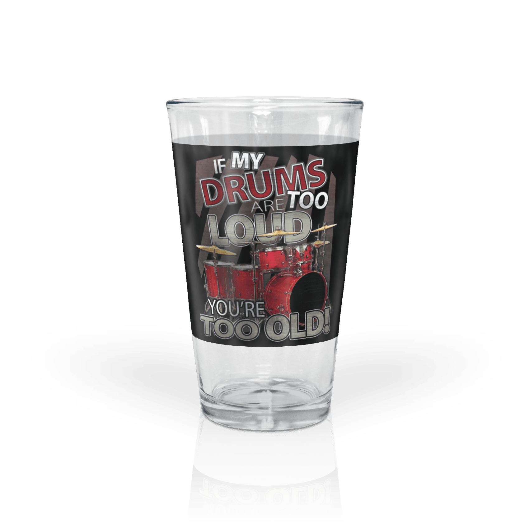 Clear 16 oz Pint Glass