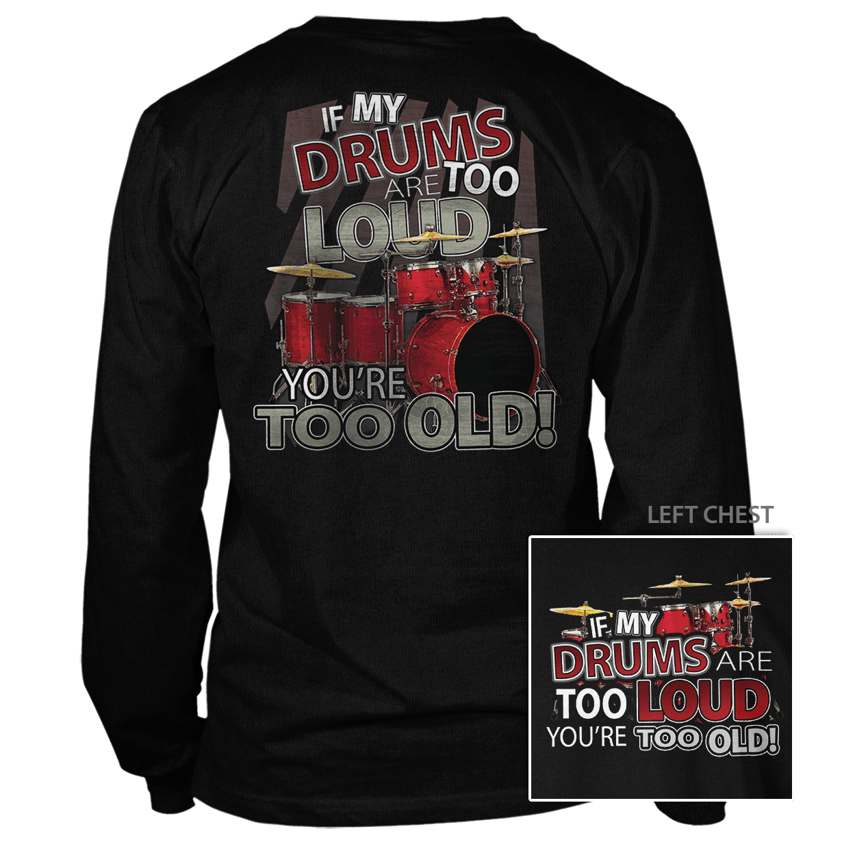 6.1 oz Cotton L/S T-Shirt
