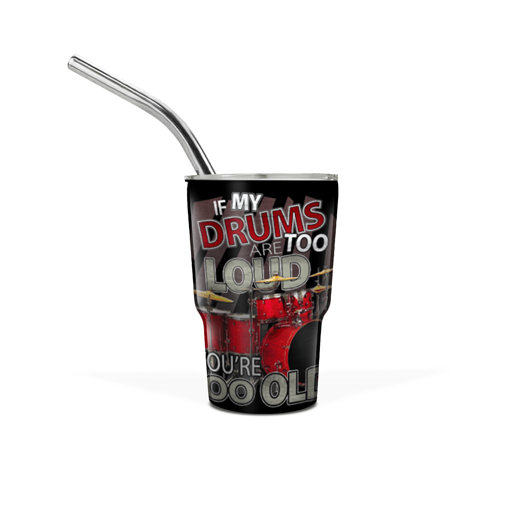 Mini 3 oz Tumbler with Straw