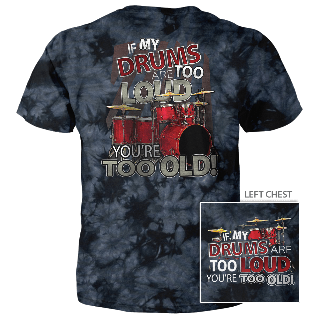 Crystal Tie Dye T-Shirt
