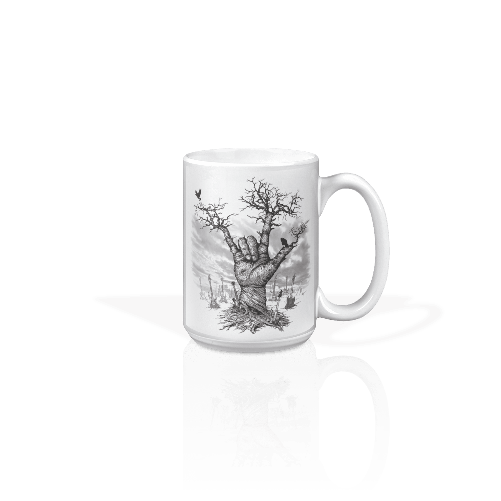 Metal Tree Hand