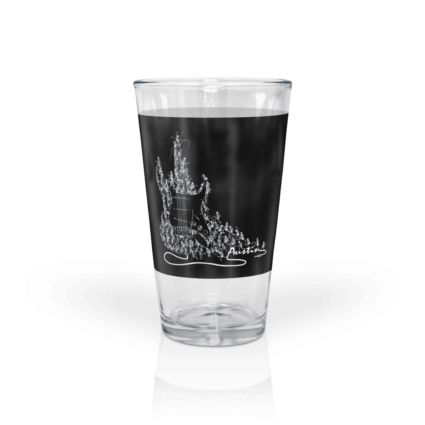 Clear 16 oz Pint Glass