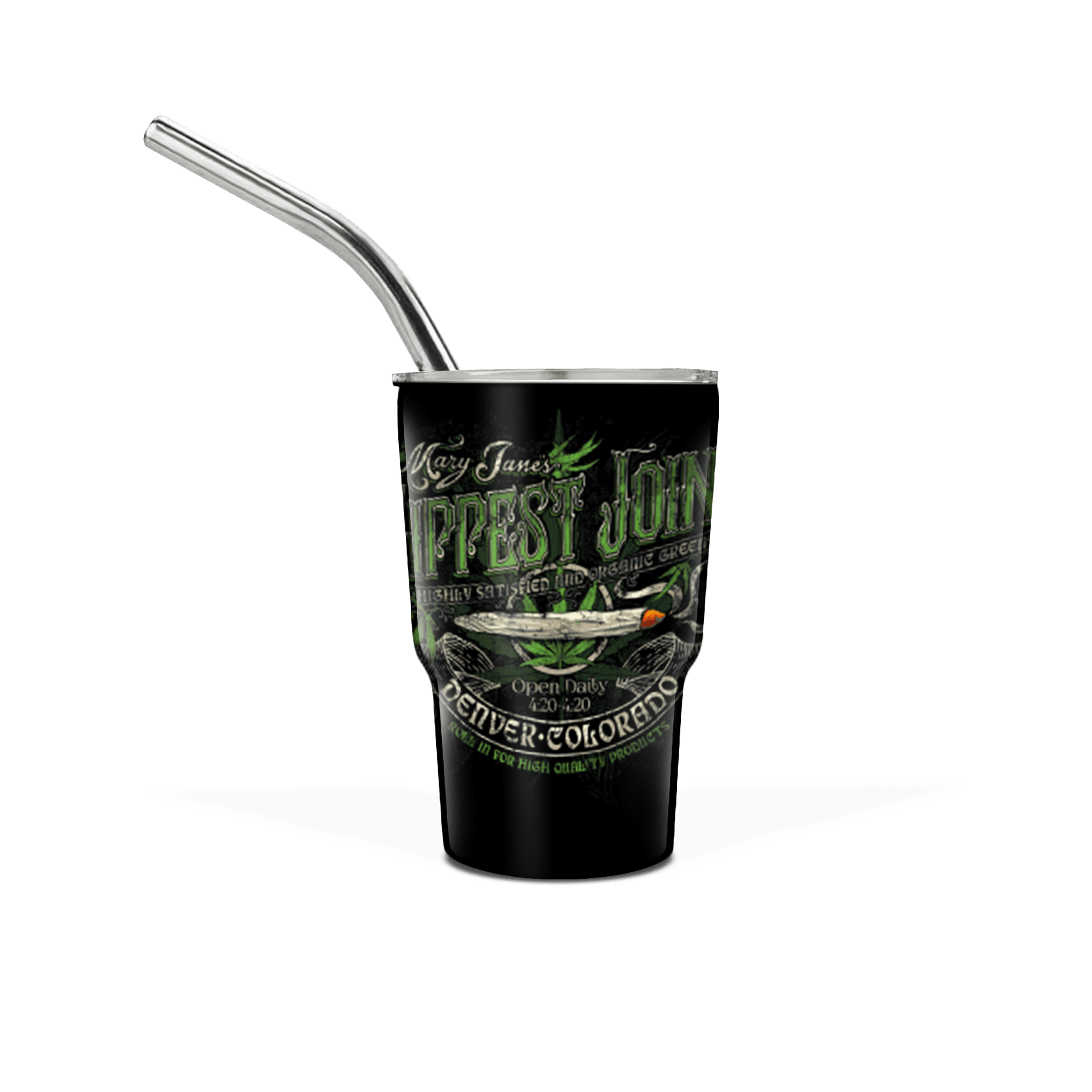 Mini 3 oz Tumbler with Straw