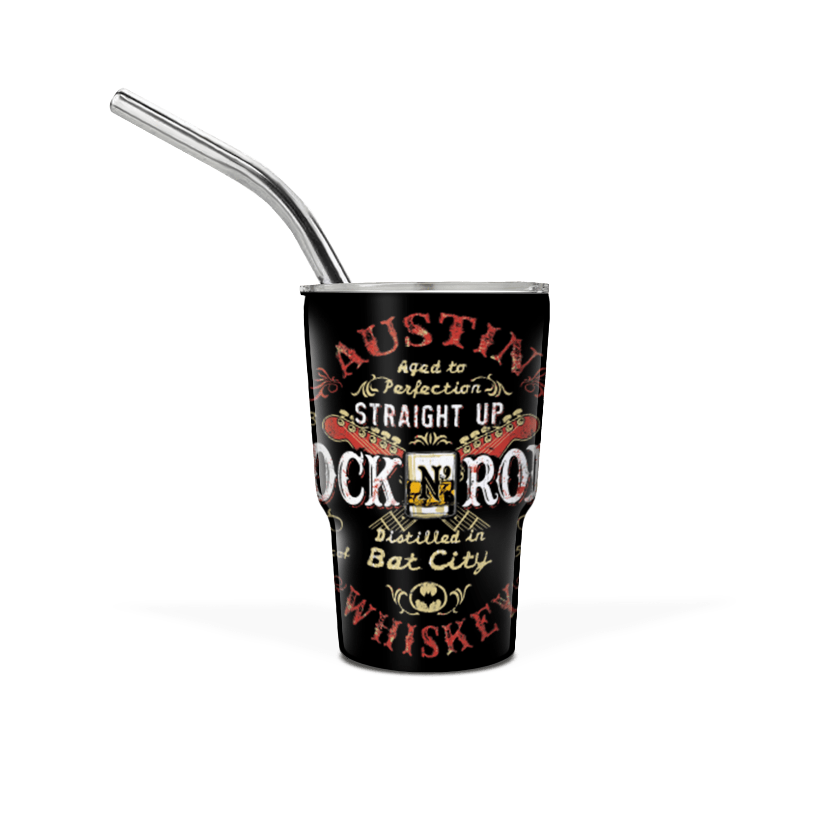 Mini 3 oz Tumbler with Straw