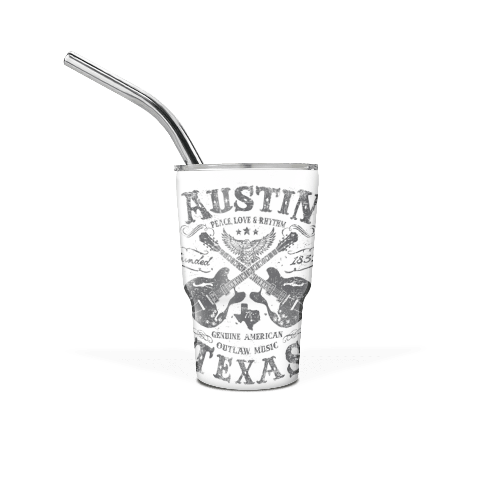 Mini 3 oz Tumbler with Straw