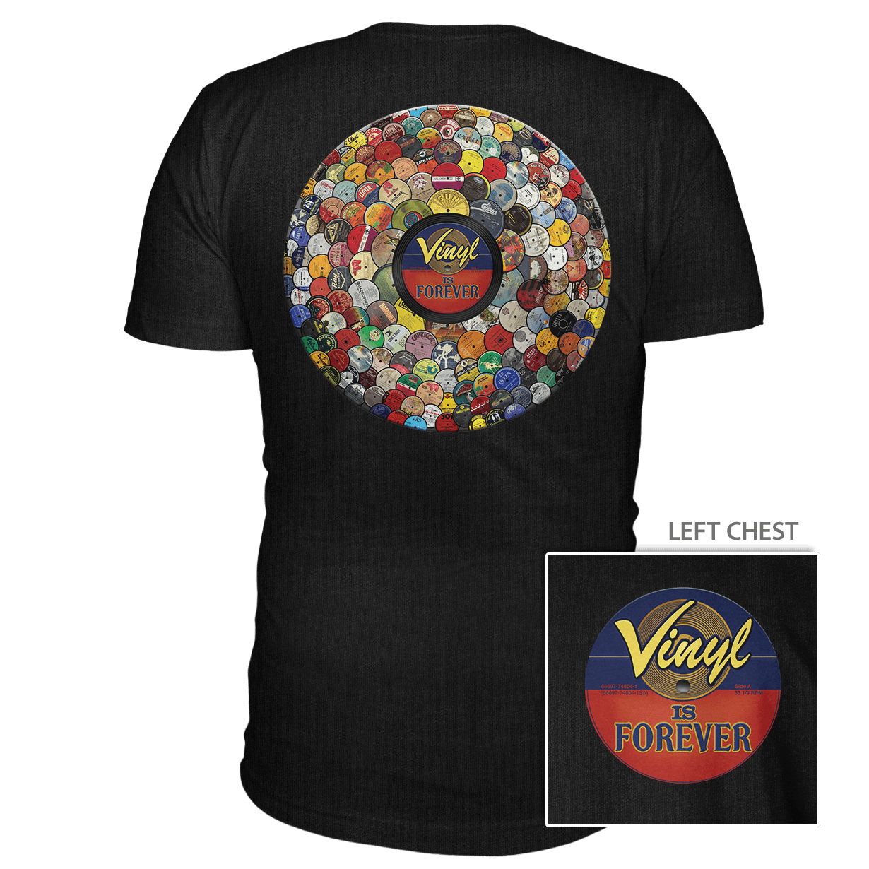4.3 oz V-Neck T-Shirt