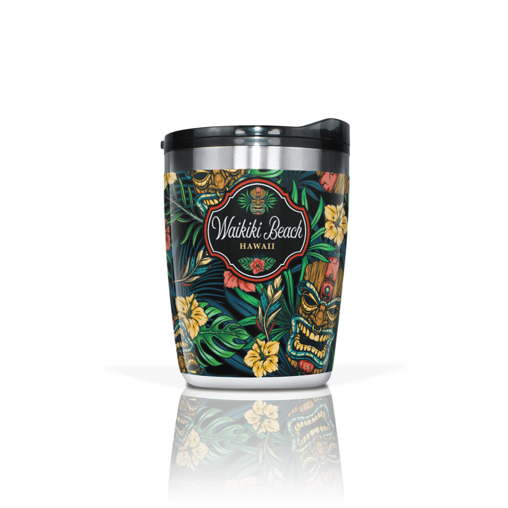 Tiki and Hibiscus