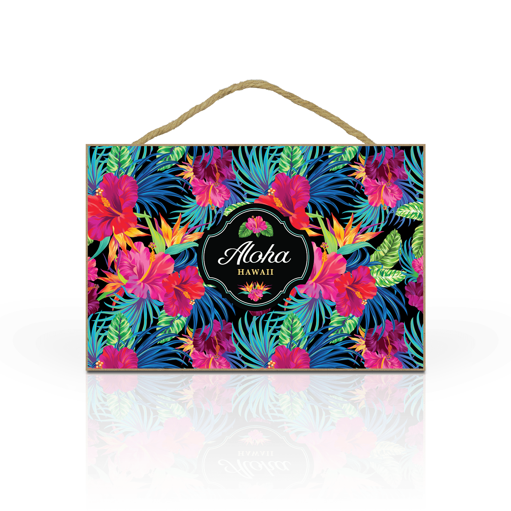 Tropical Blue Pattern