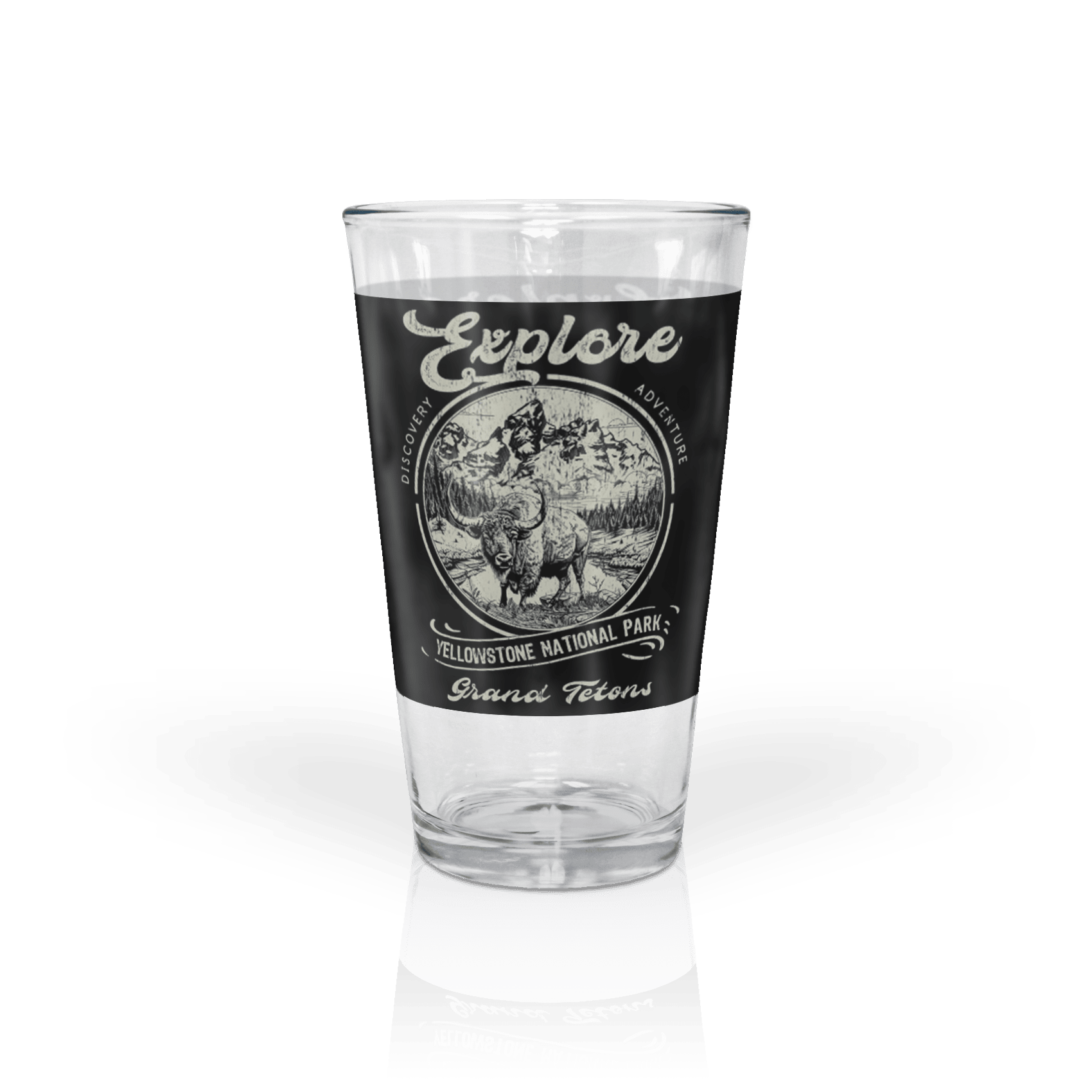 Clear 16 oz Pint Glass