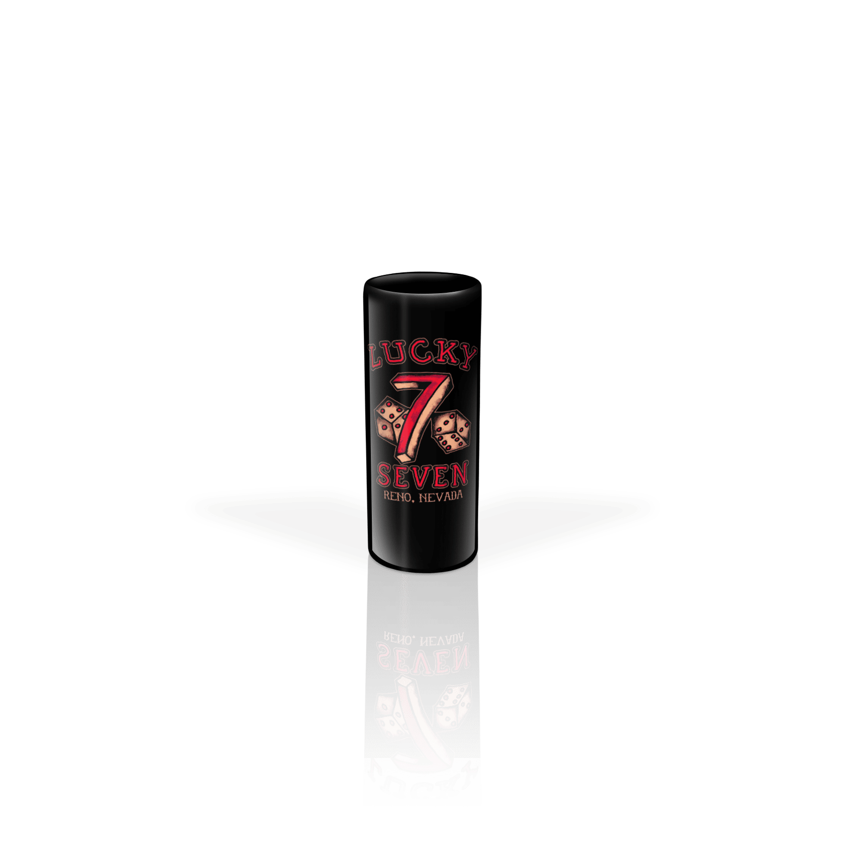 Ceramic Shooter 3oz Black