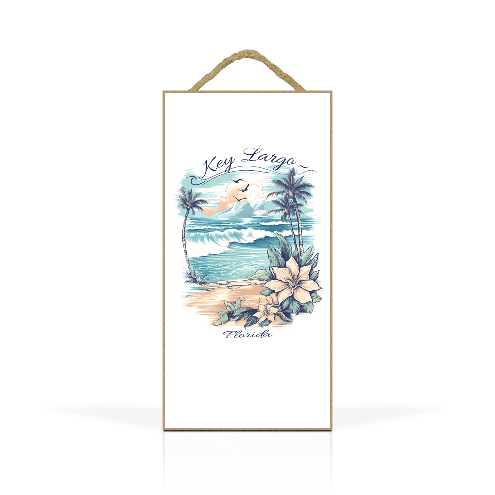 Tropical Pastel Beach