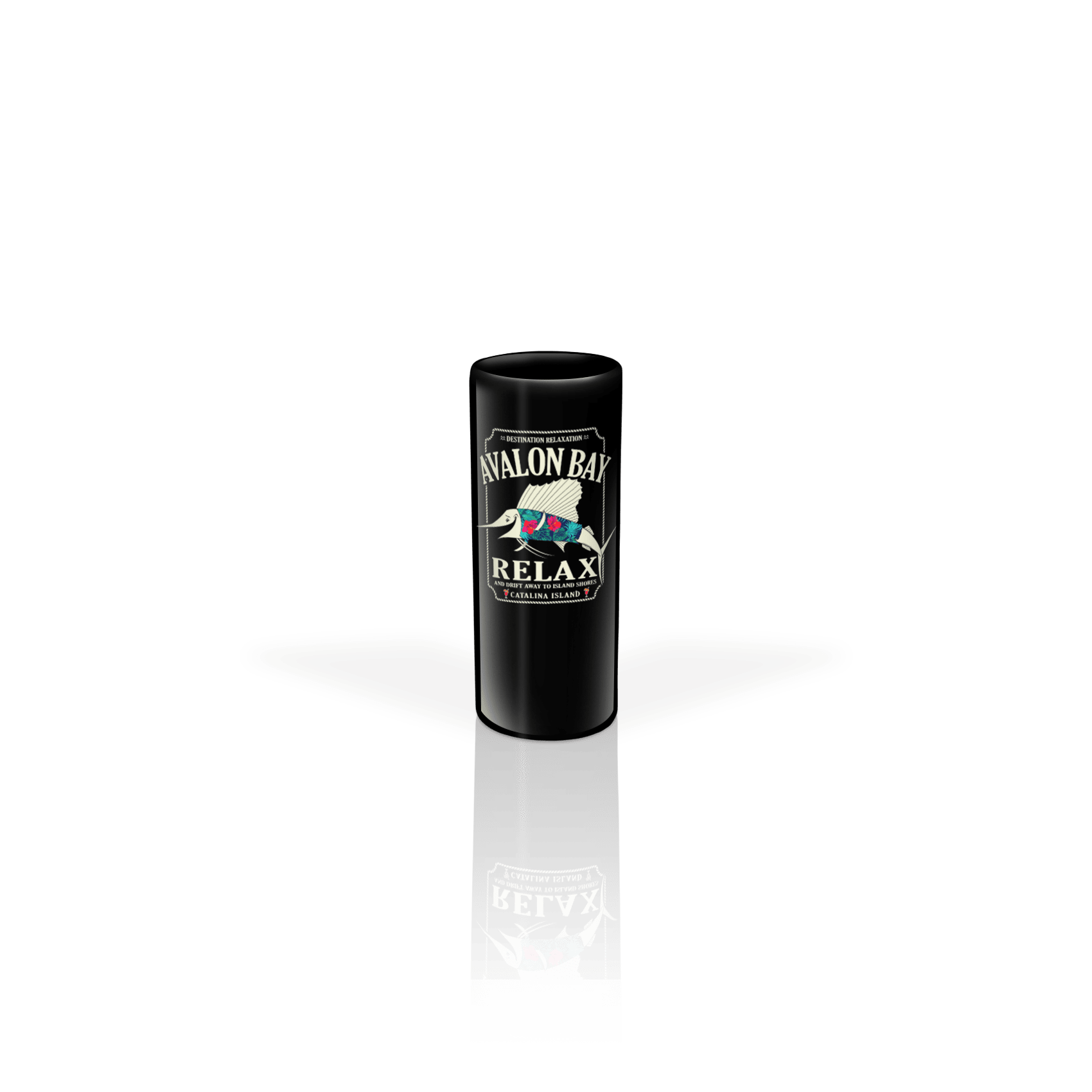 Ceramic Shooter 3oz Black