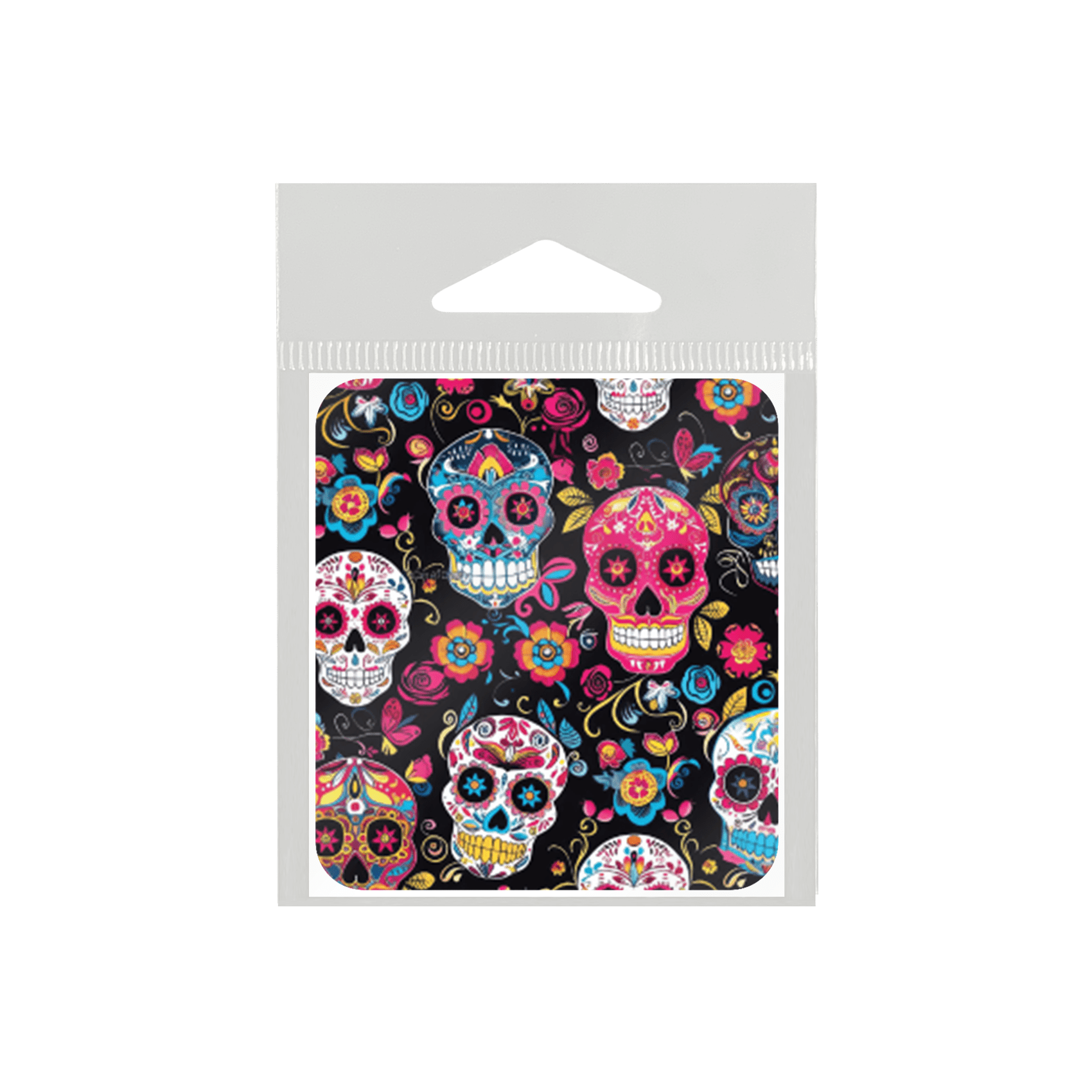 Vibrant Fiesta Skulls
