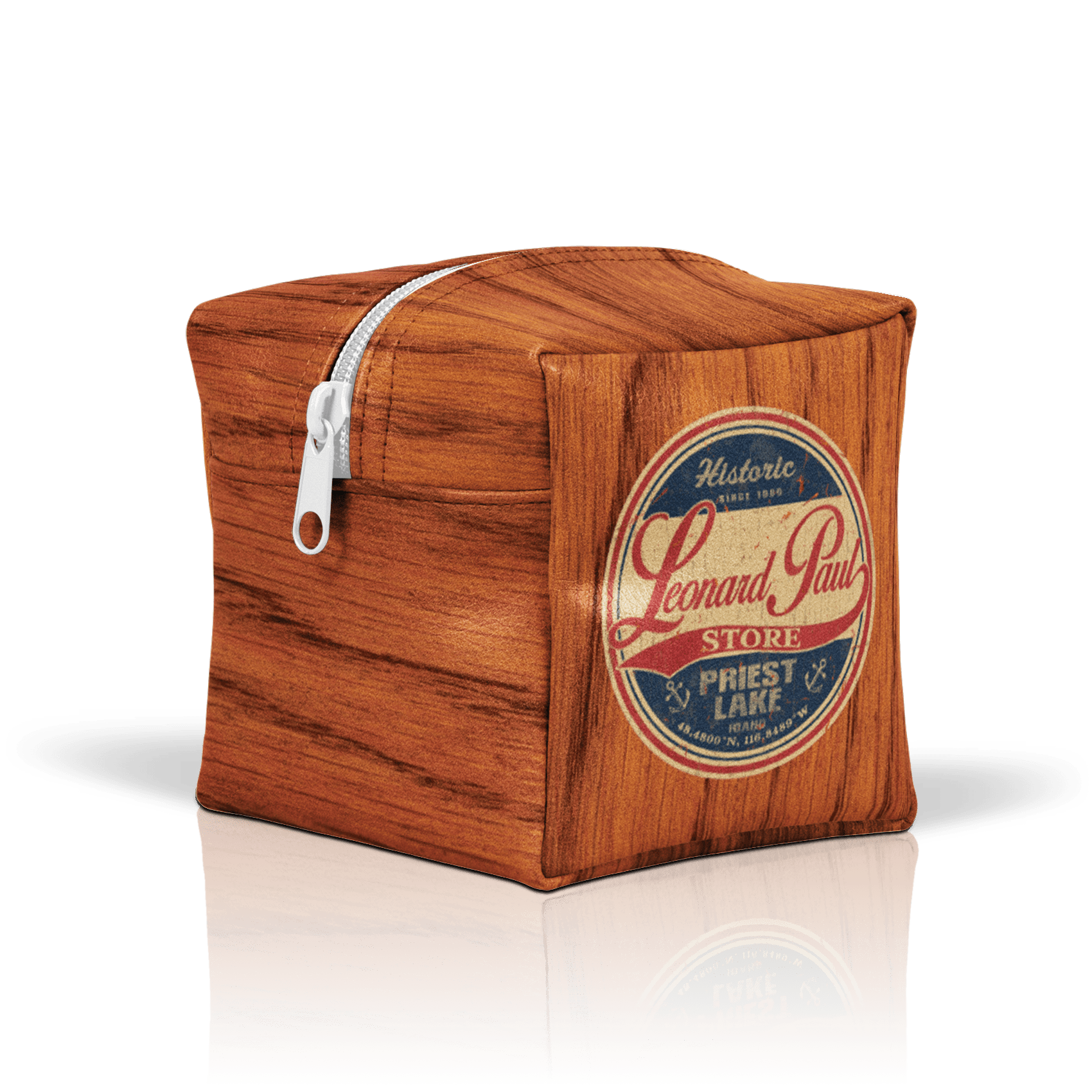 Vintage Label on Wood