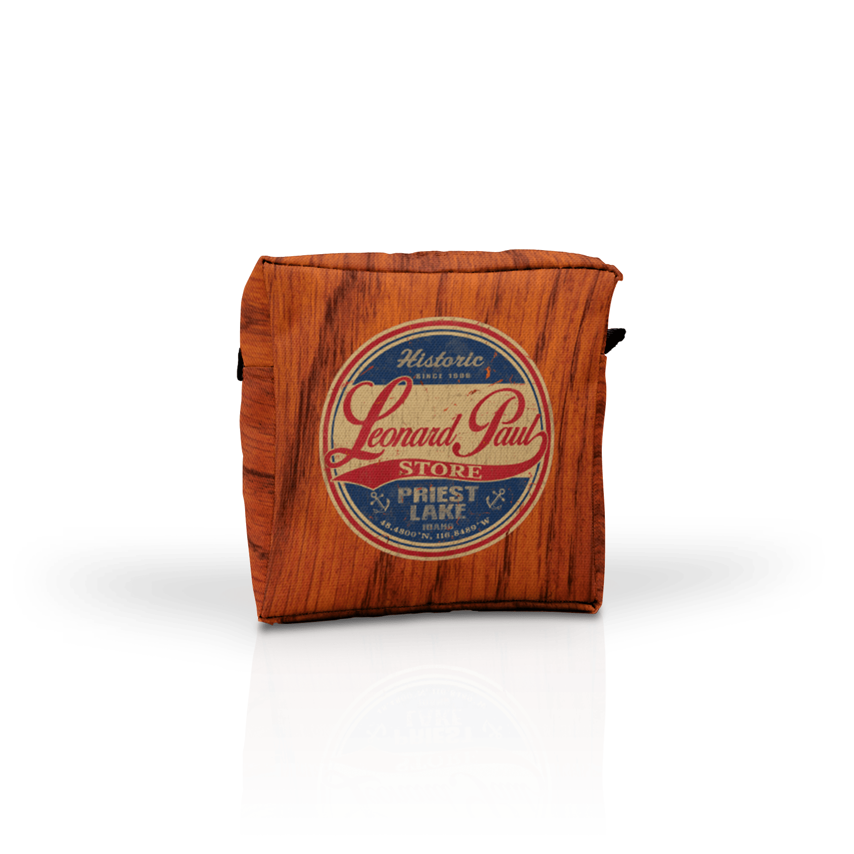 Vintage Label on Wood