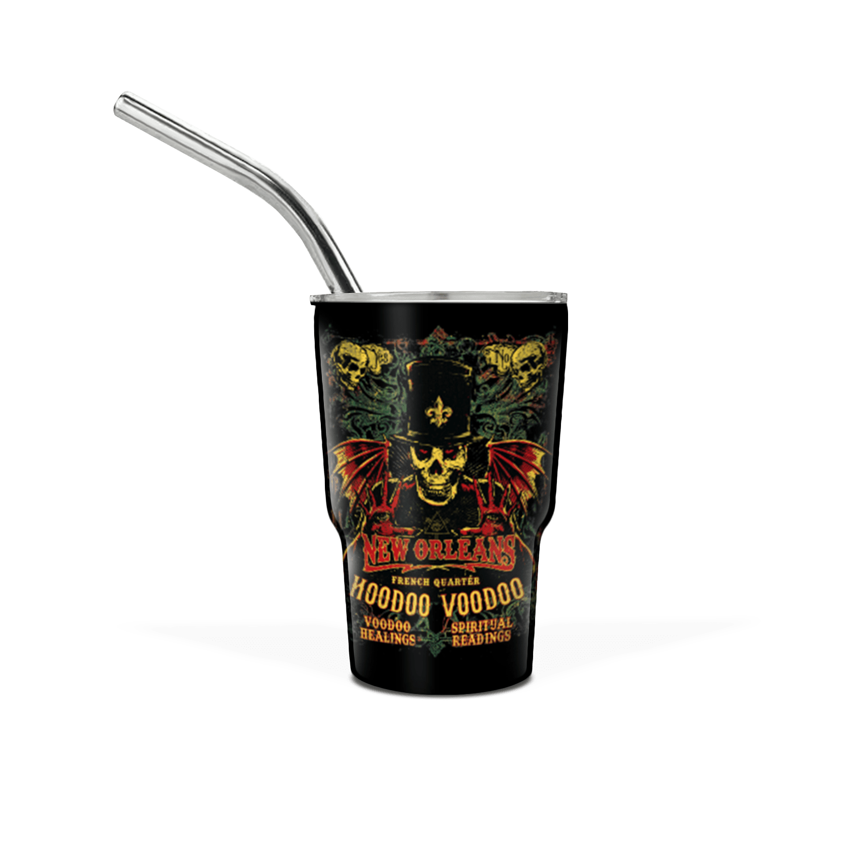Mini 3 oz Tumbler with Straw