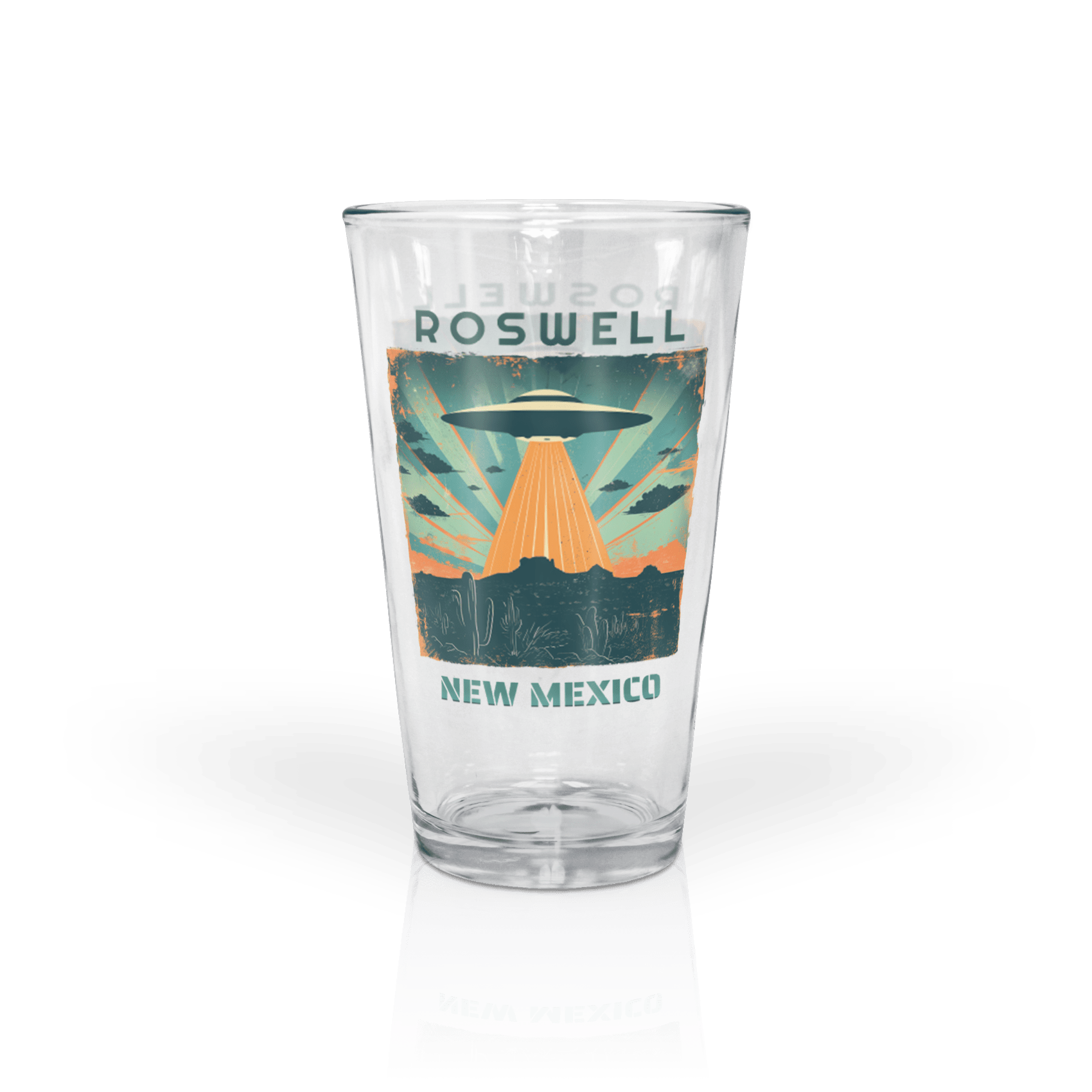 Clear 16 oz Pint Glass