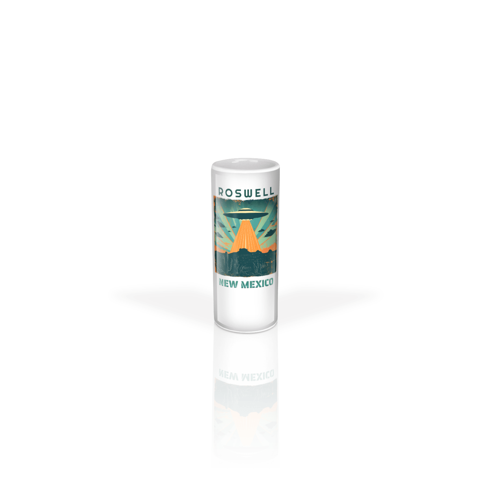 Ceramic Shooter 3oz White
