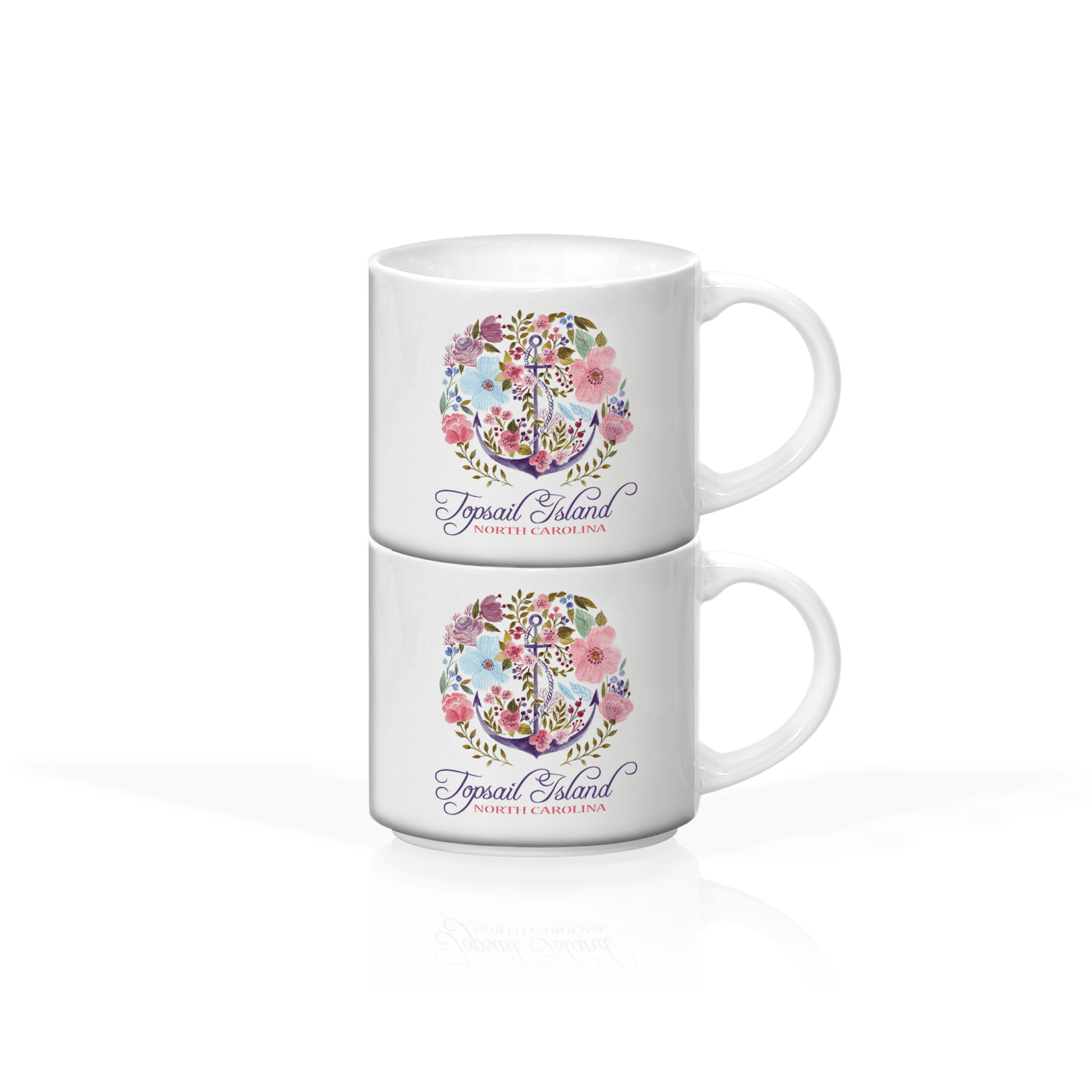 Watercolor Anchor Florals