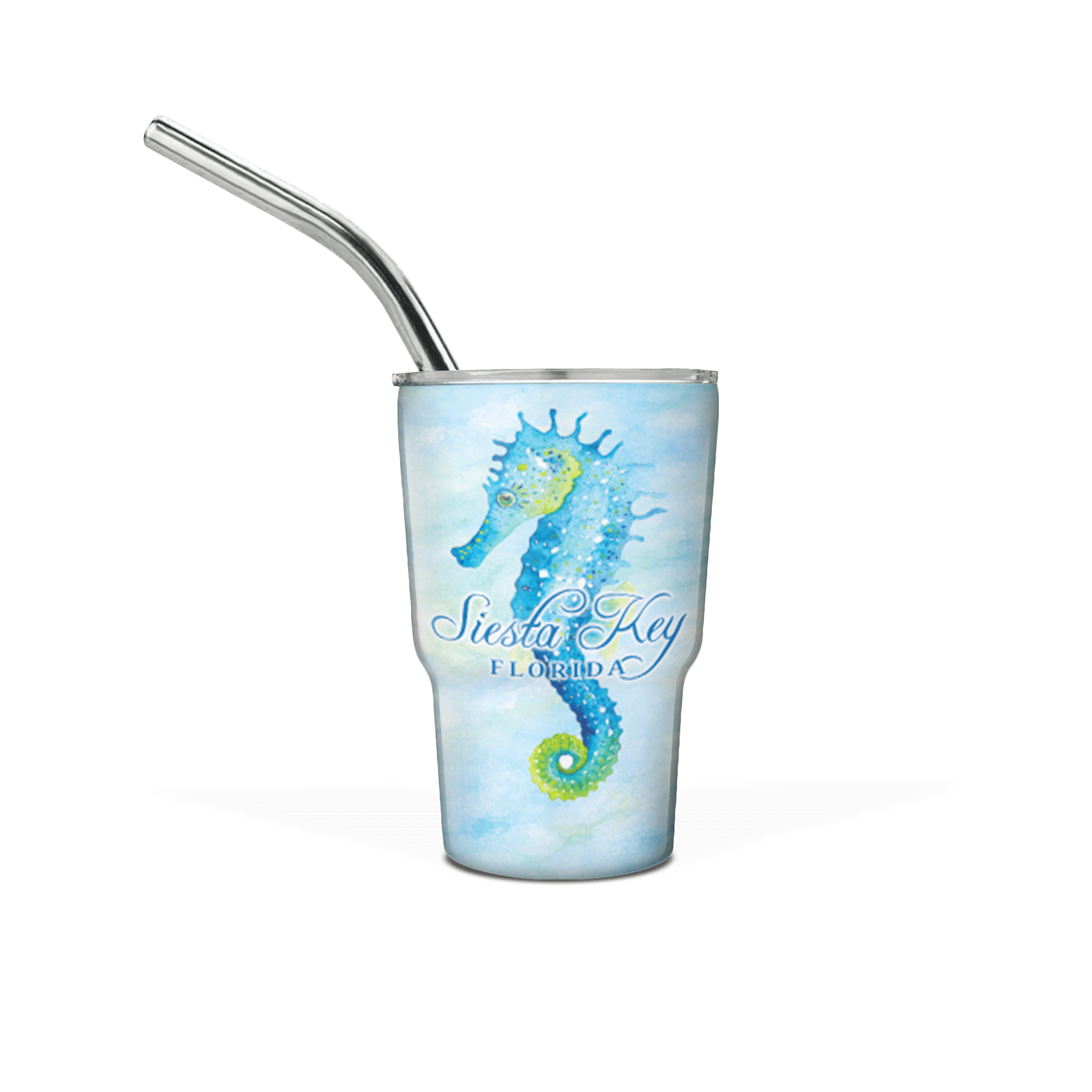 Mini 3 oz Tumbler with Straw
