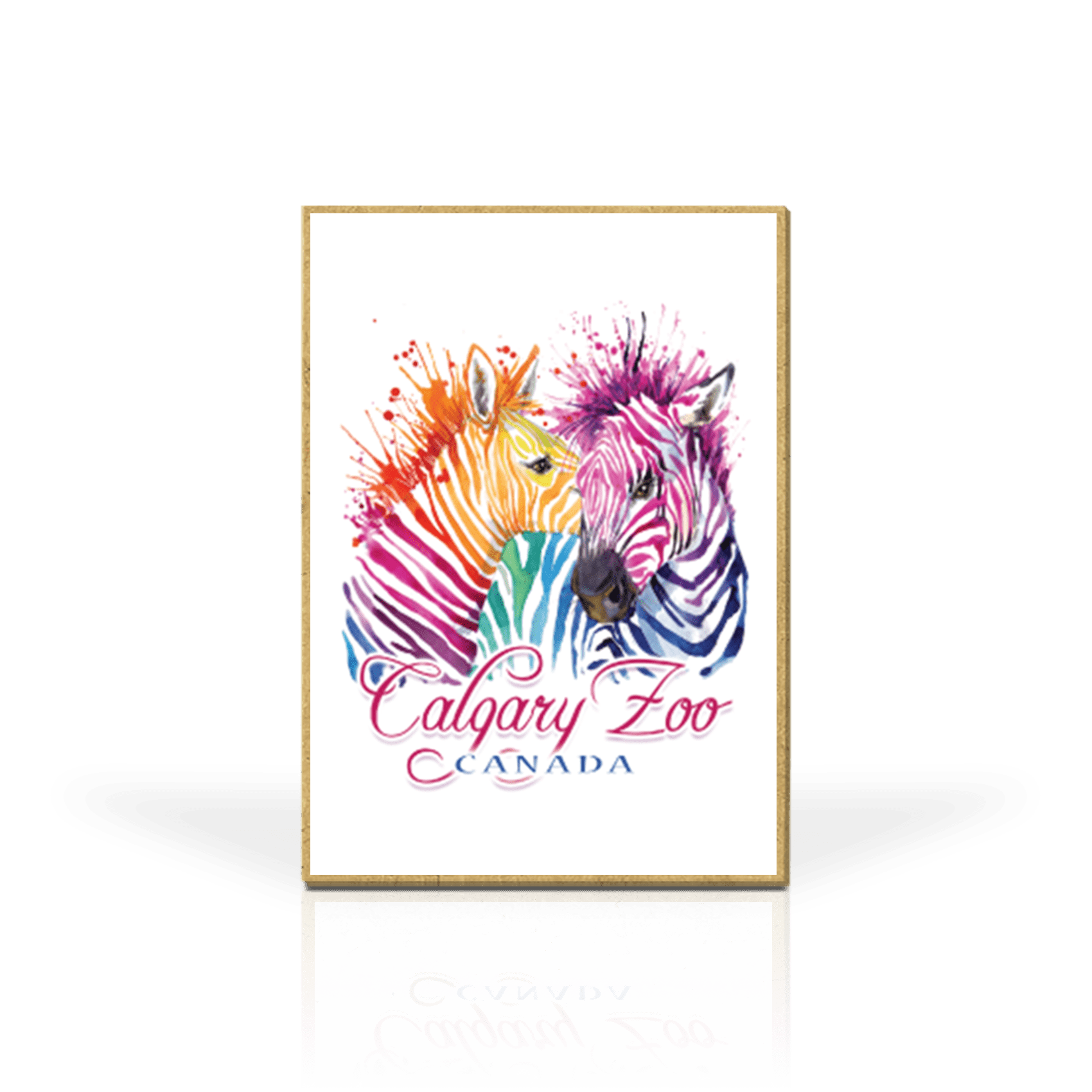 Watercolor Zebras