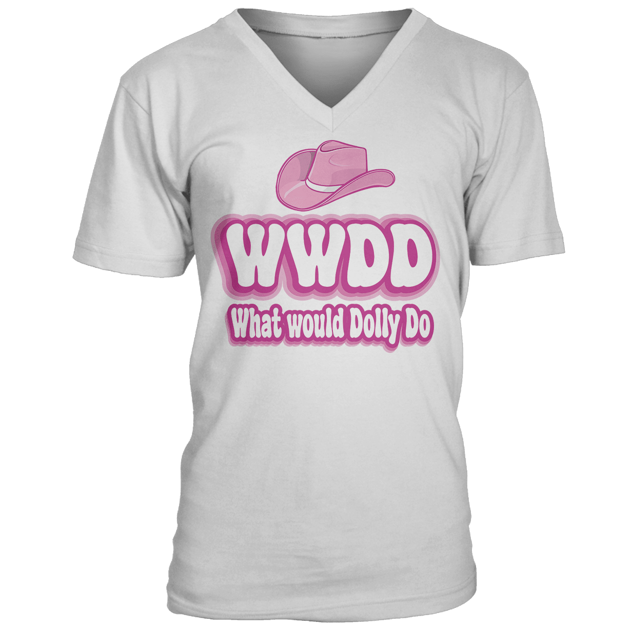 4.3 oz V-Neck T-Shirt