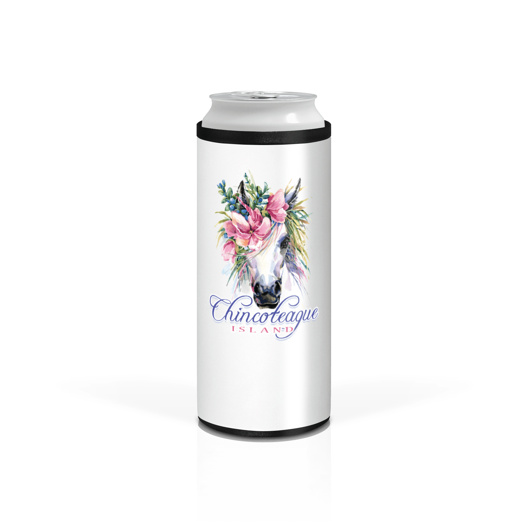 Watercolor Floral Pony