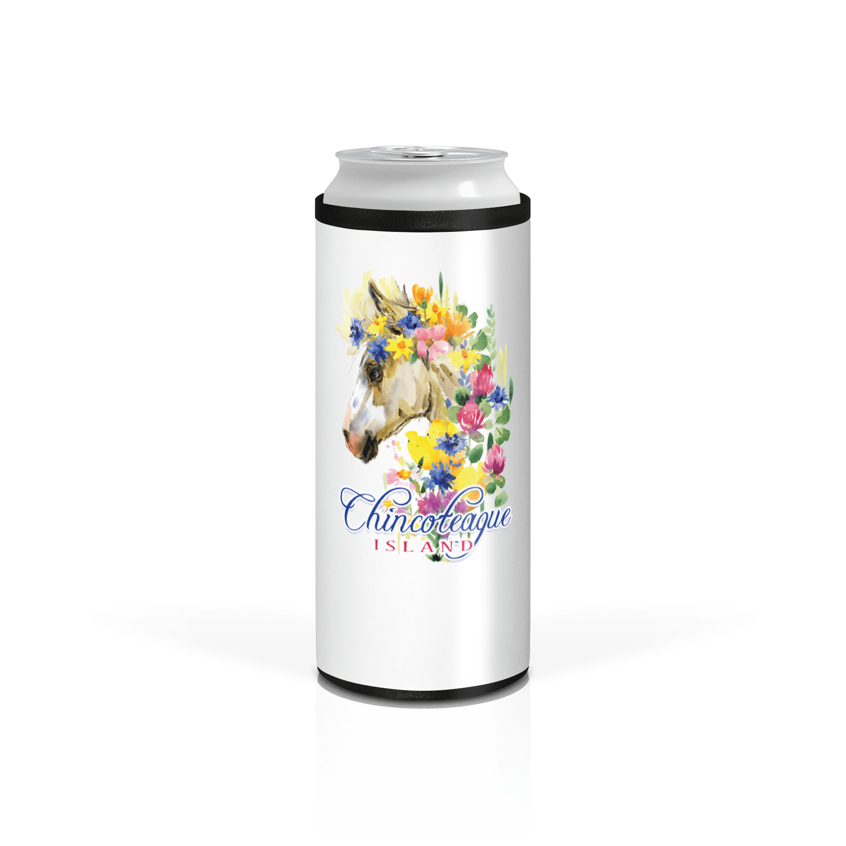 Watercolor Horse & Bouquet