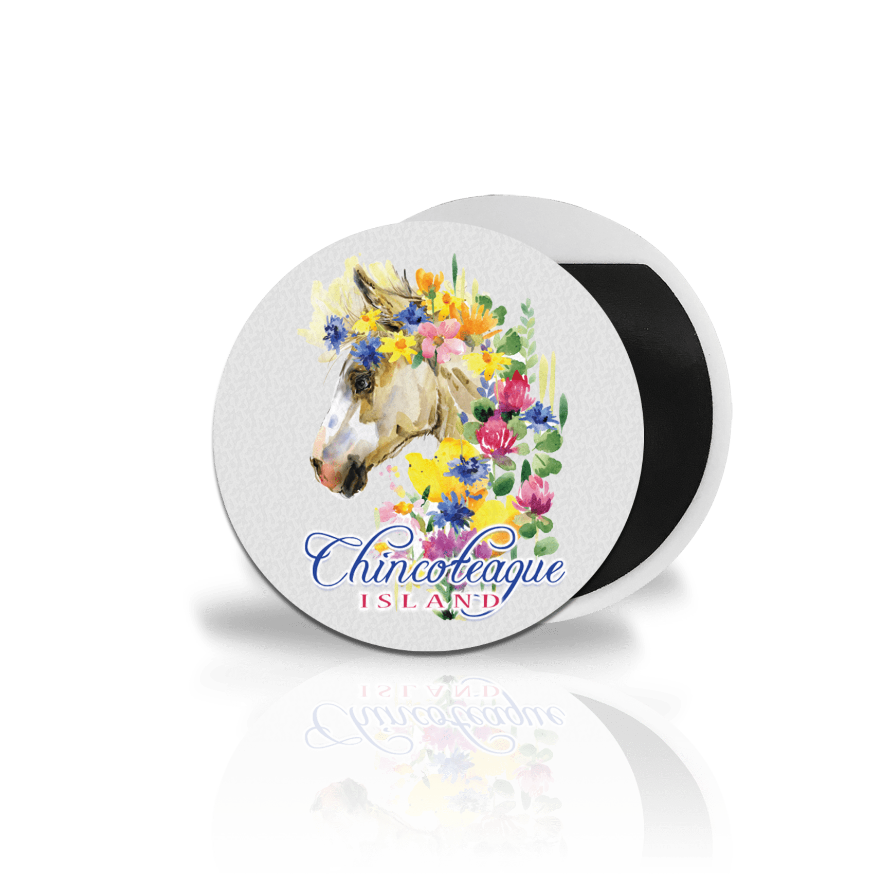 Watercolor Horse & Bouquet