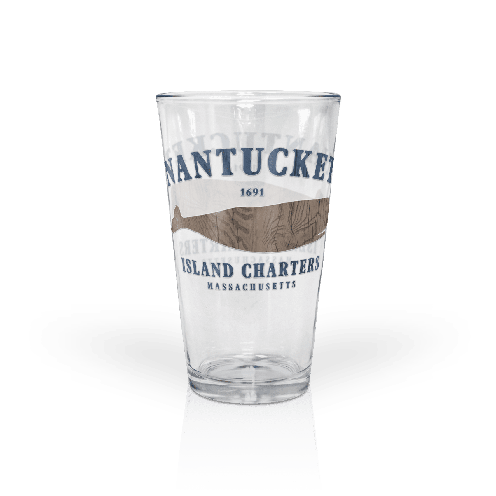 Clear 16 oz Pint Glass