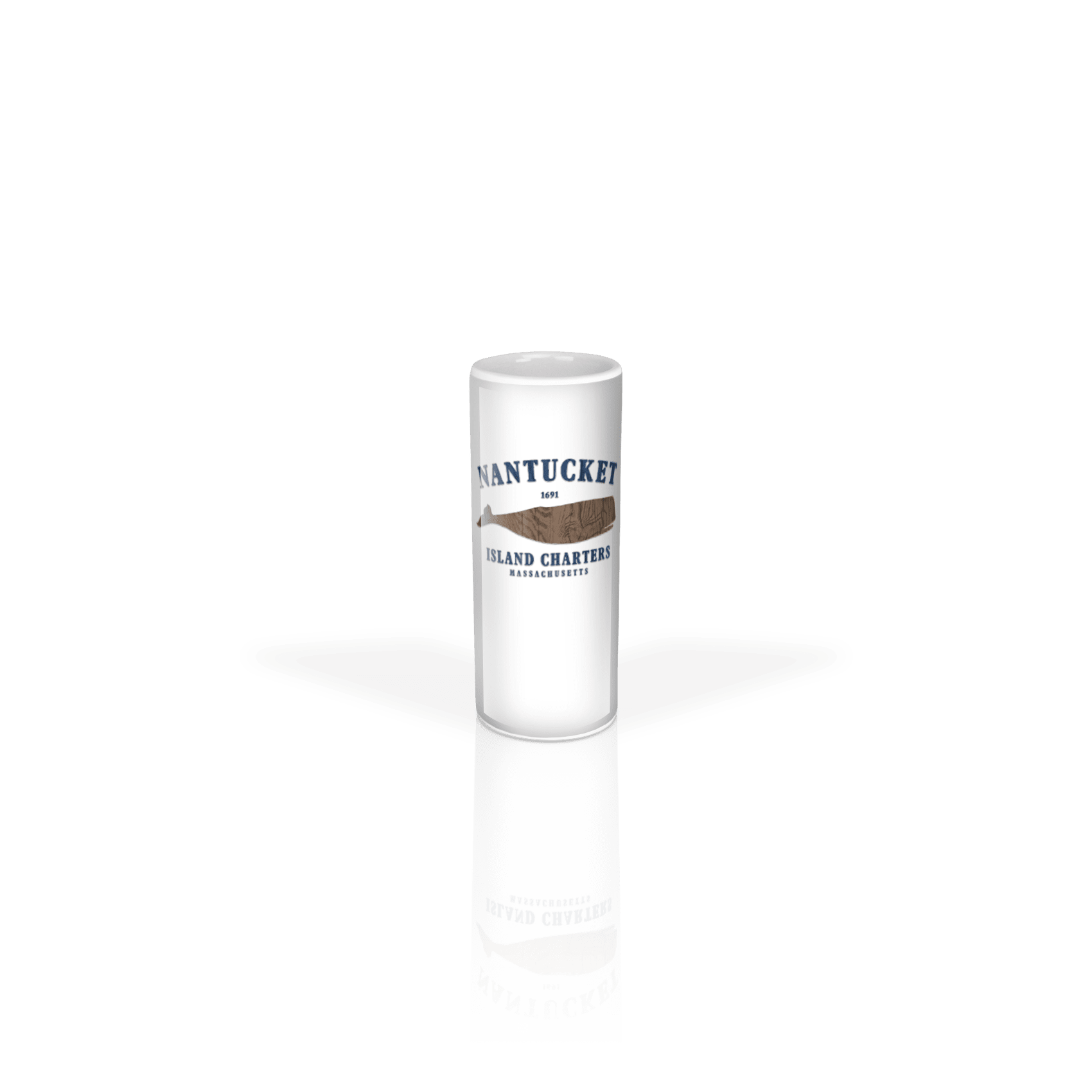 Ceramic Shooter 3oz White
