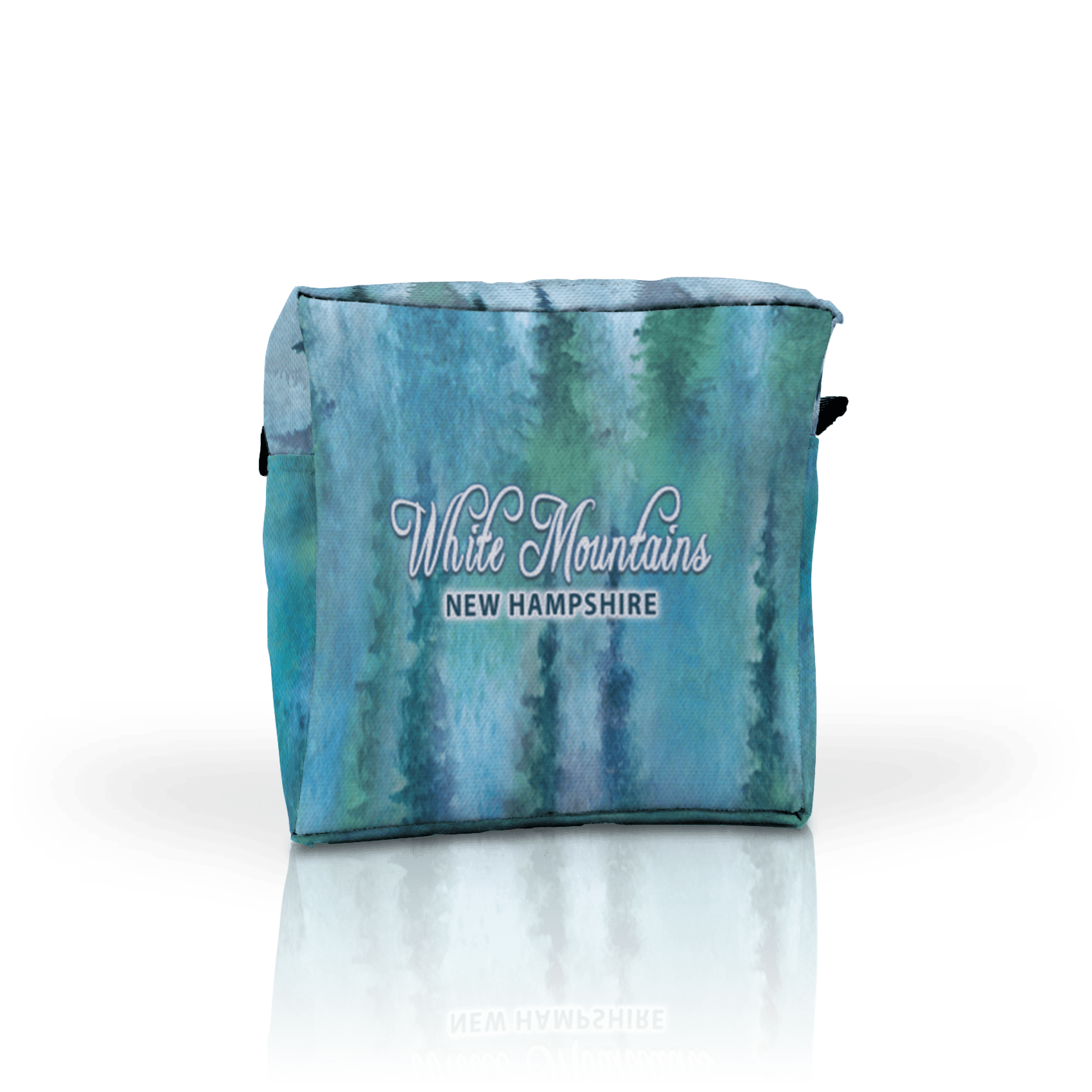Watercolor Misty Pines