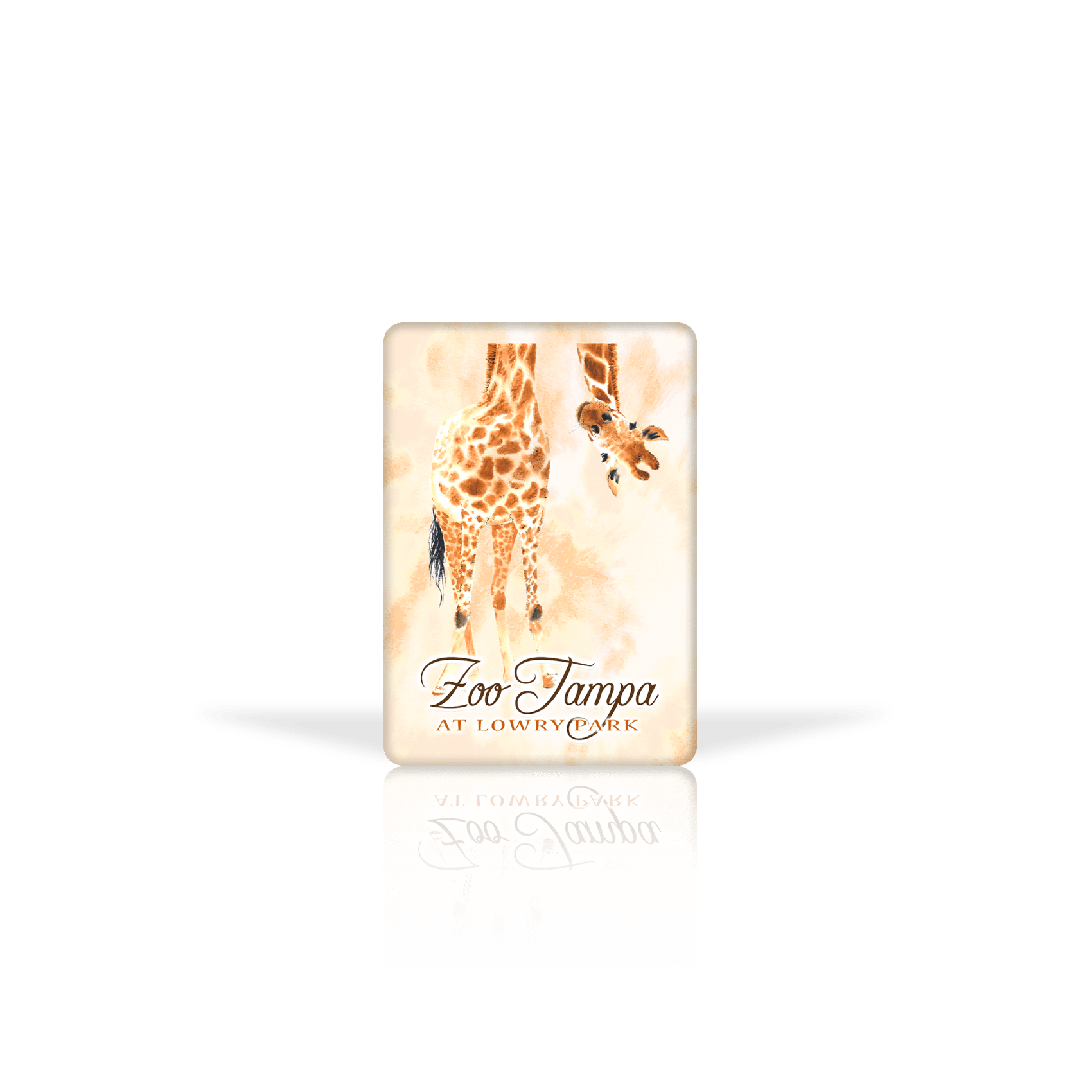 Suede Magnet 2.5" x 3.5"