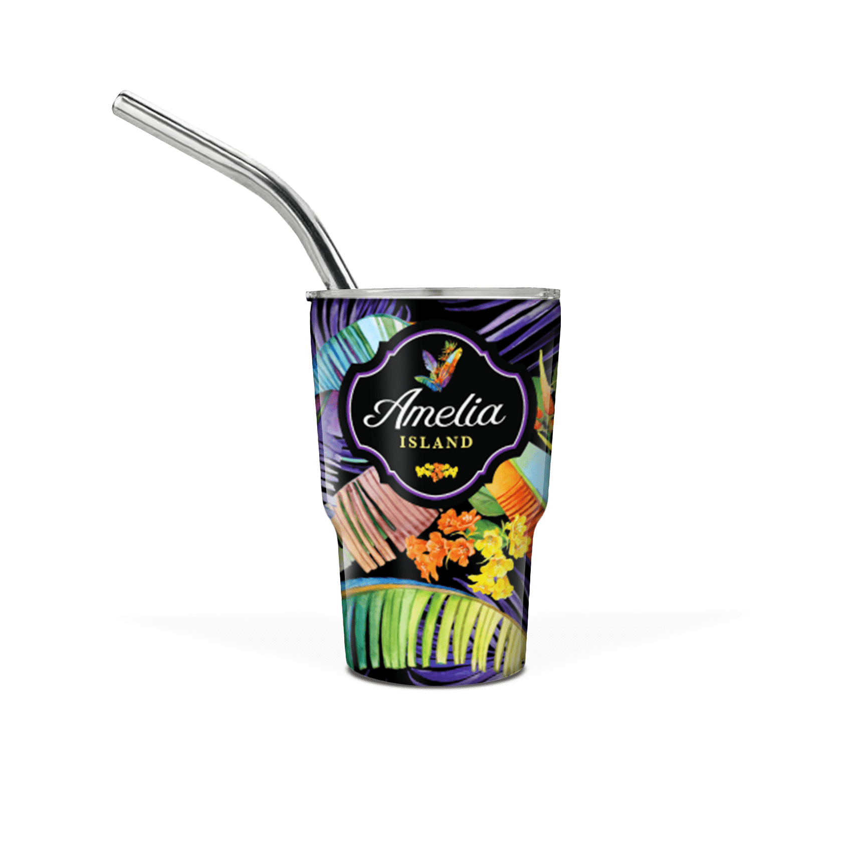 Mini 3 oz Tumbler with Straw
