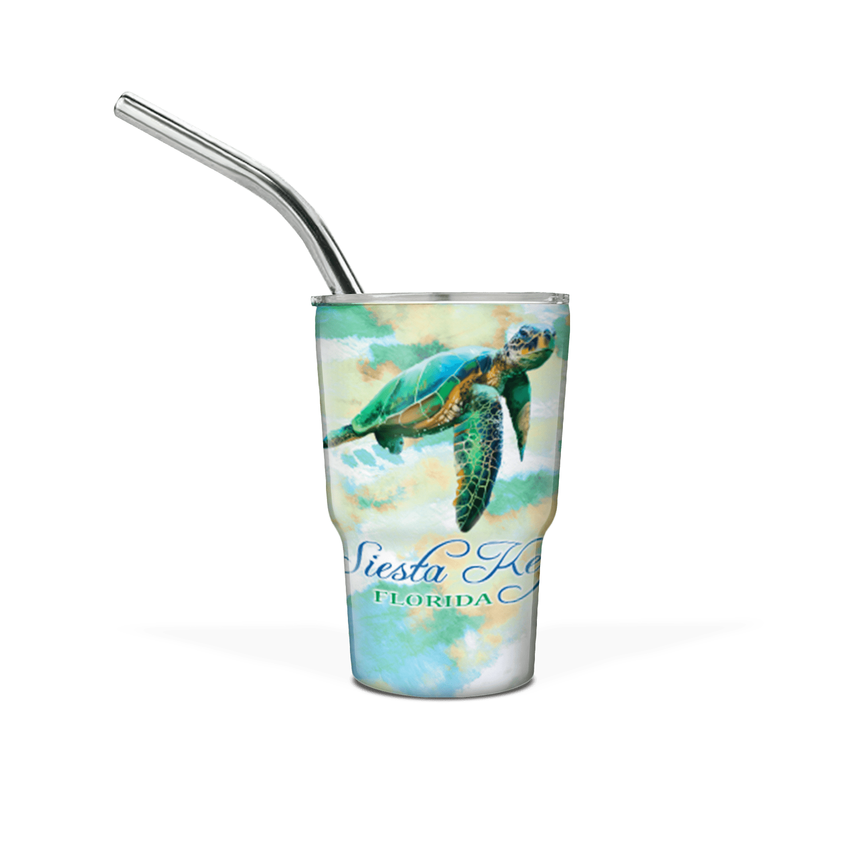 Mini 3 oz Tumbler with Straw
