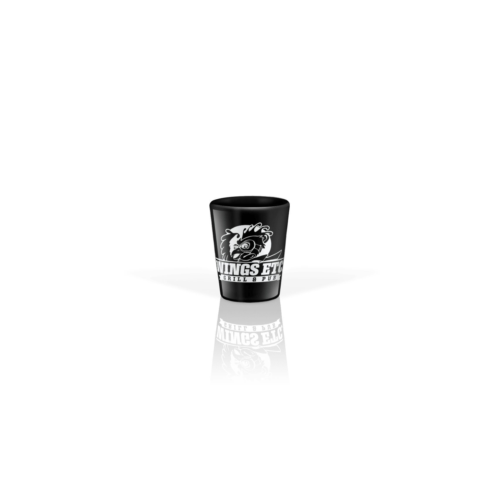 Wings Etc White Logo