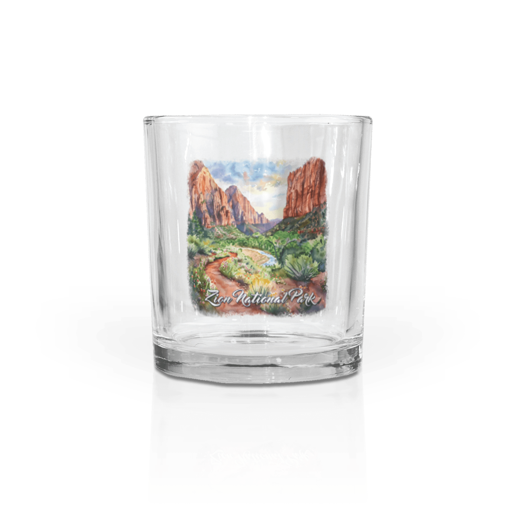 Watercolor Zion National Park