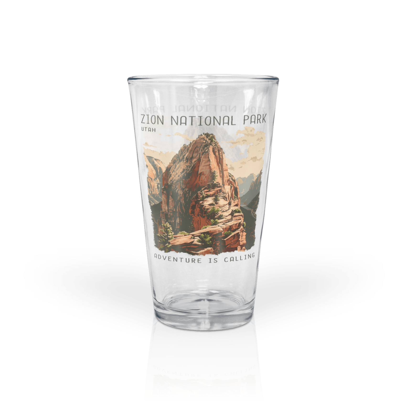 Clear 16 oz Pint Glass