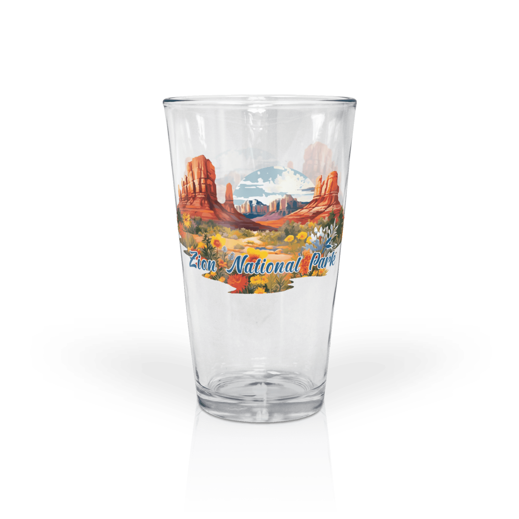 Clear 16 oz Pint Glass