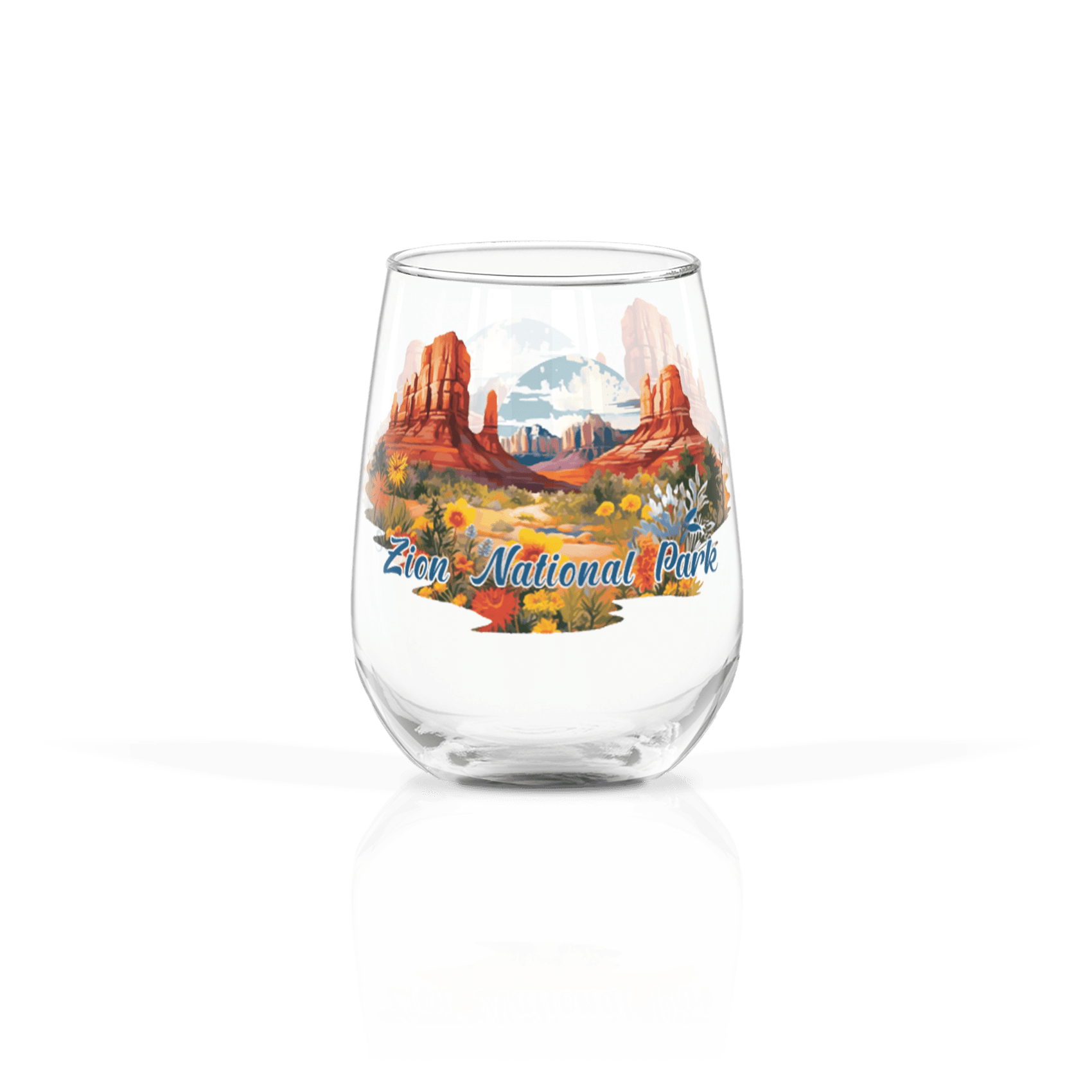 Clear 17oz Stemless Wine Glass