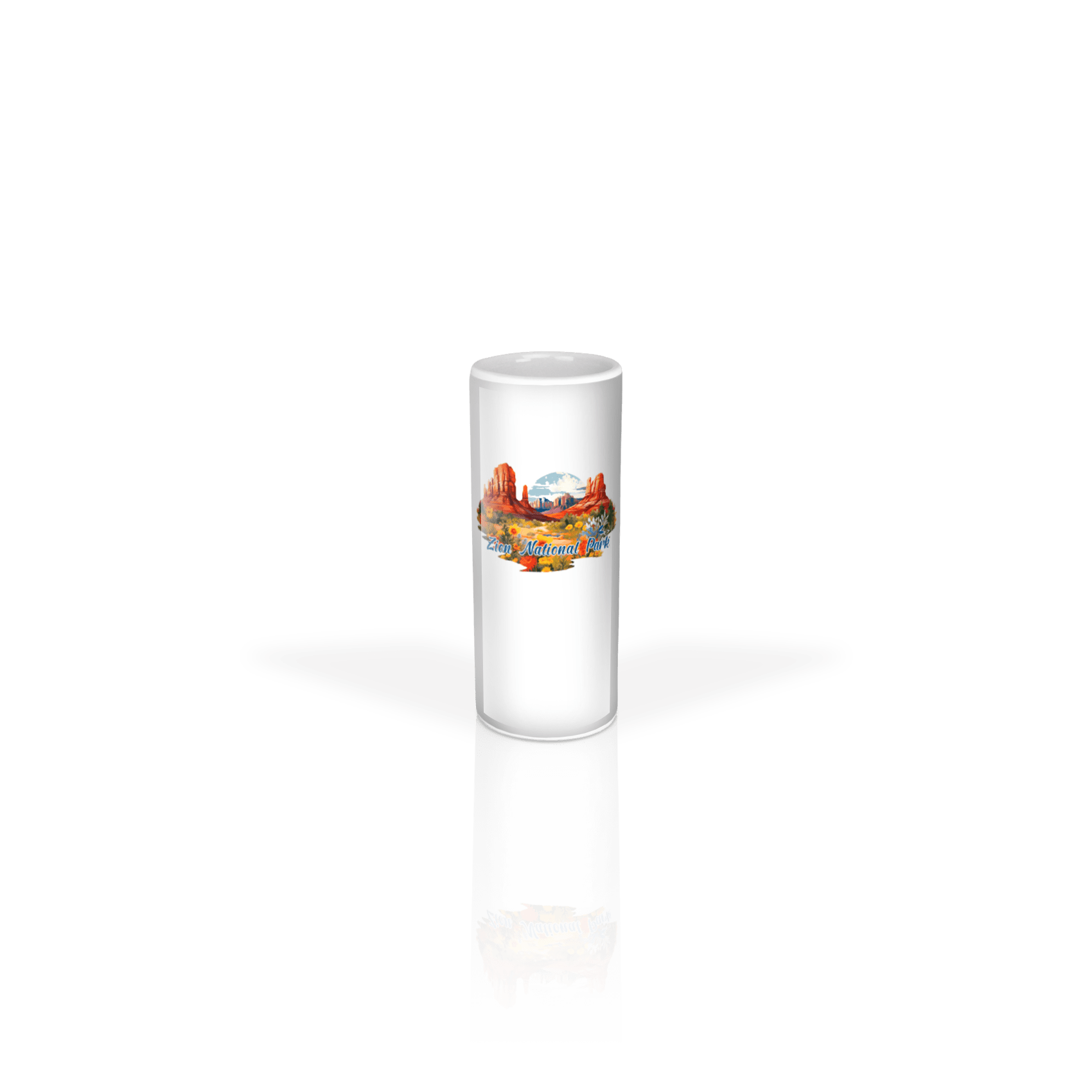 Ceramic Shooter 3oz White